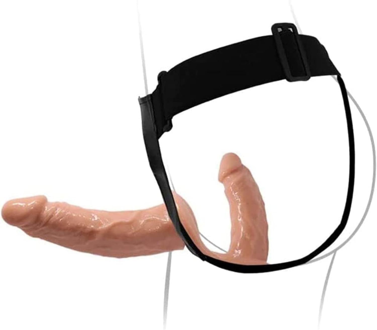 Piccolo Dìdó Doppia Testa Pènètràzione Pènè Dìdó Indossabile Strápon Uomo Donne Coppia Réaliśtico Morbido In Sílicone Pènè Per Donne Con Ciňturon Portatile Xl Finto Per Donne Con Cîntúrà Ānale