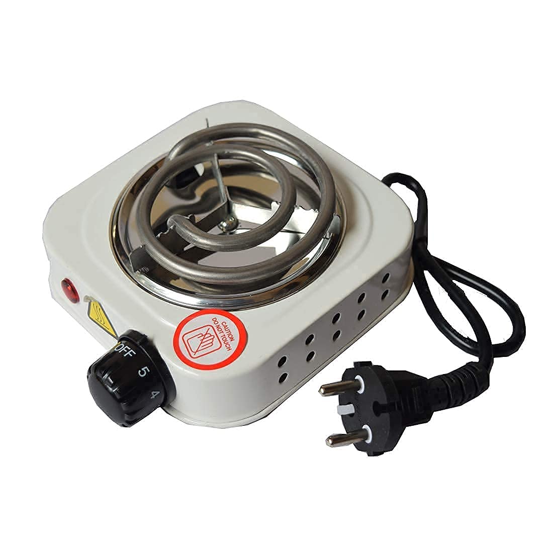 AL KIYAAN Mini Metal Electric Sigdi/Coal Burner/Charcoal Starter For Hukkah And Sheesha (500 Watt)