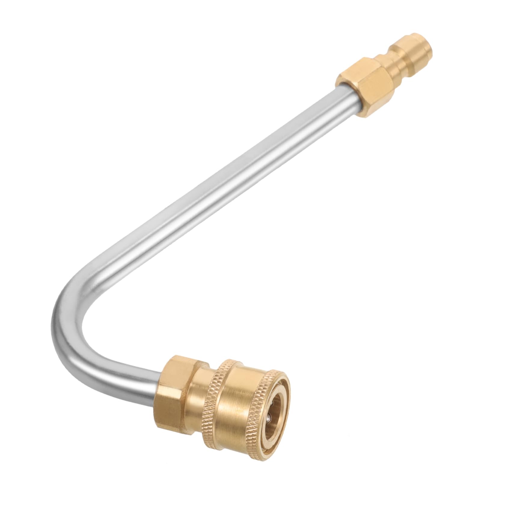 TOYANDONA 5 Boquillas De Manguera De Extensión para Hidrolavadora De Alta Presión para Hidrolavadora Manguera De Agua Boquilla De Presión Accesorios De Hidrolavadora De Acero