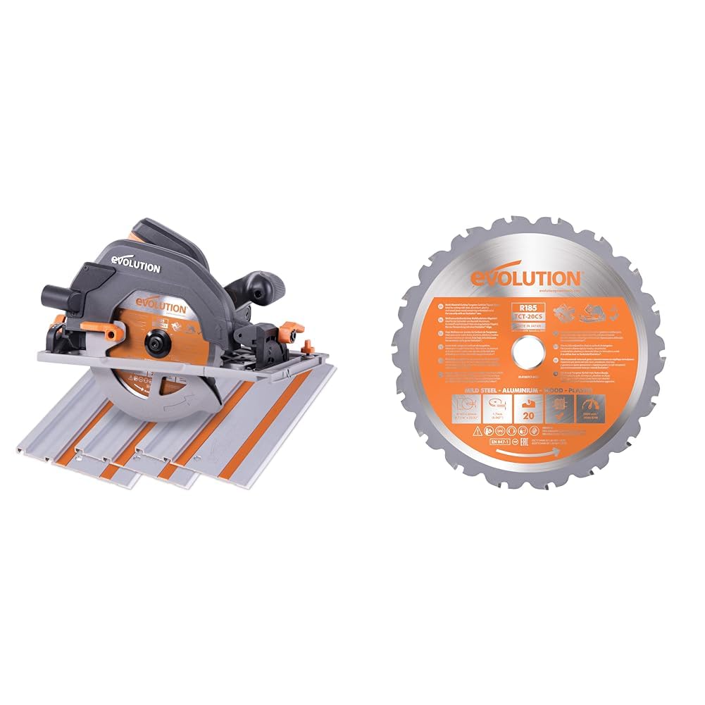 Scie multi-matériaux R185CCSX Evolution avec lame TCT coupe nette