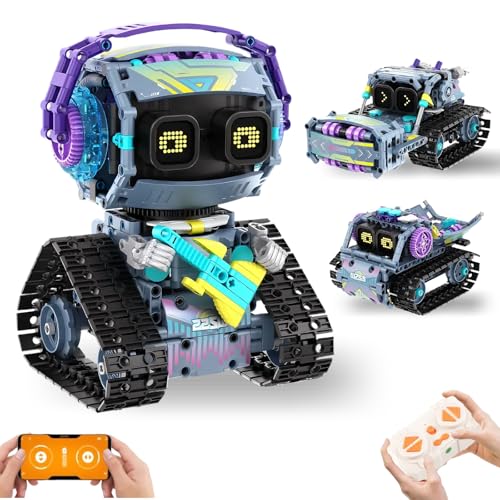 3-in-1 Kits for Kids - Build & Code an Expressive Emo Robot with ...
