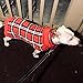 PUPTECK Dog Sweaters for Large Medium Small Dogs - Fall Classic Plaid Style Puppy Holiday Winter Coat Clothes for Female Girl Male Boy Warm