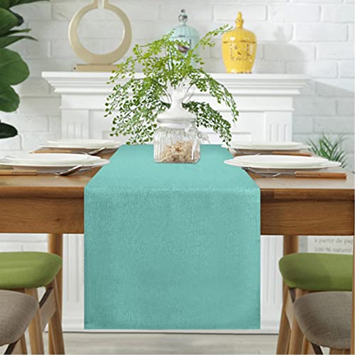 Modern Spring Table Runner, Washable, Linen Look, Table Runner, Water-Repellent, Table Runner for Dining Room Party - Image 2