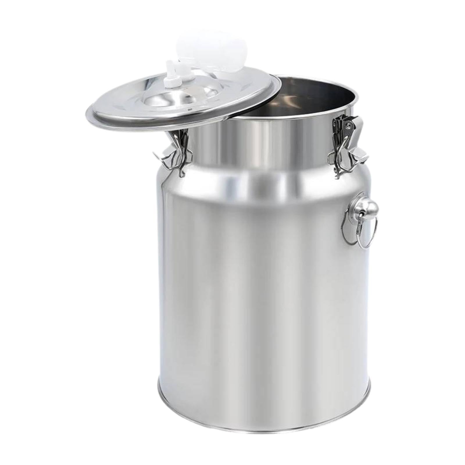 Cubo de Leche Individual Portátil para Ganado, Accesorios para Máquinas de Ordeño de, Cubo de Leche Individual para Ovejas, Caballos Y Vacas, 10L