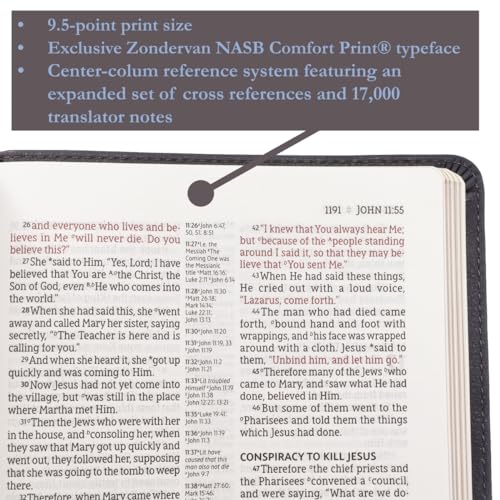 Harpercollins 255347 Nasb, Classic Reference Bible thumb #3