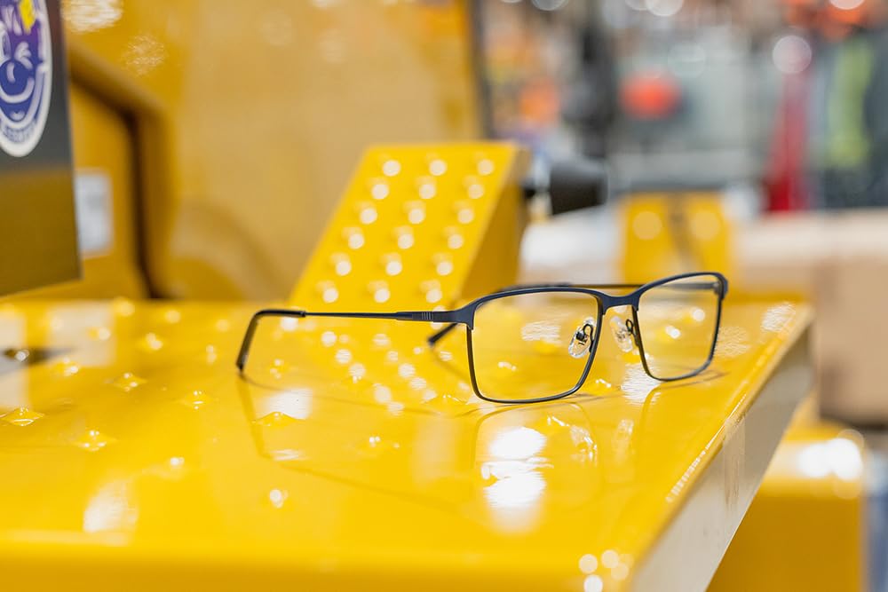 CAT Men's CPO-3541 oprawki okularów, oprawki do okularów Prescription Eyewear Frames, niebieskie, 56, niebieski, 56
