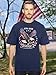 250 Anniversary USA Shirt Men Eagle Graphic 1776-2026 T-Shirt 4th of July Tees American Flag Patriotic Short Sleeve Top(DarkBlue1, Medium)