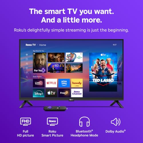 Roku 32-Inch Select Series Smart TV 2026-1080p Full HD TV - RokuTV - image 3