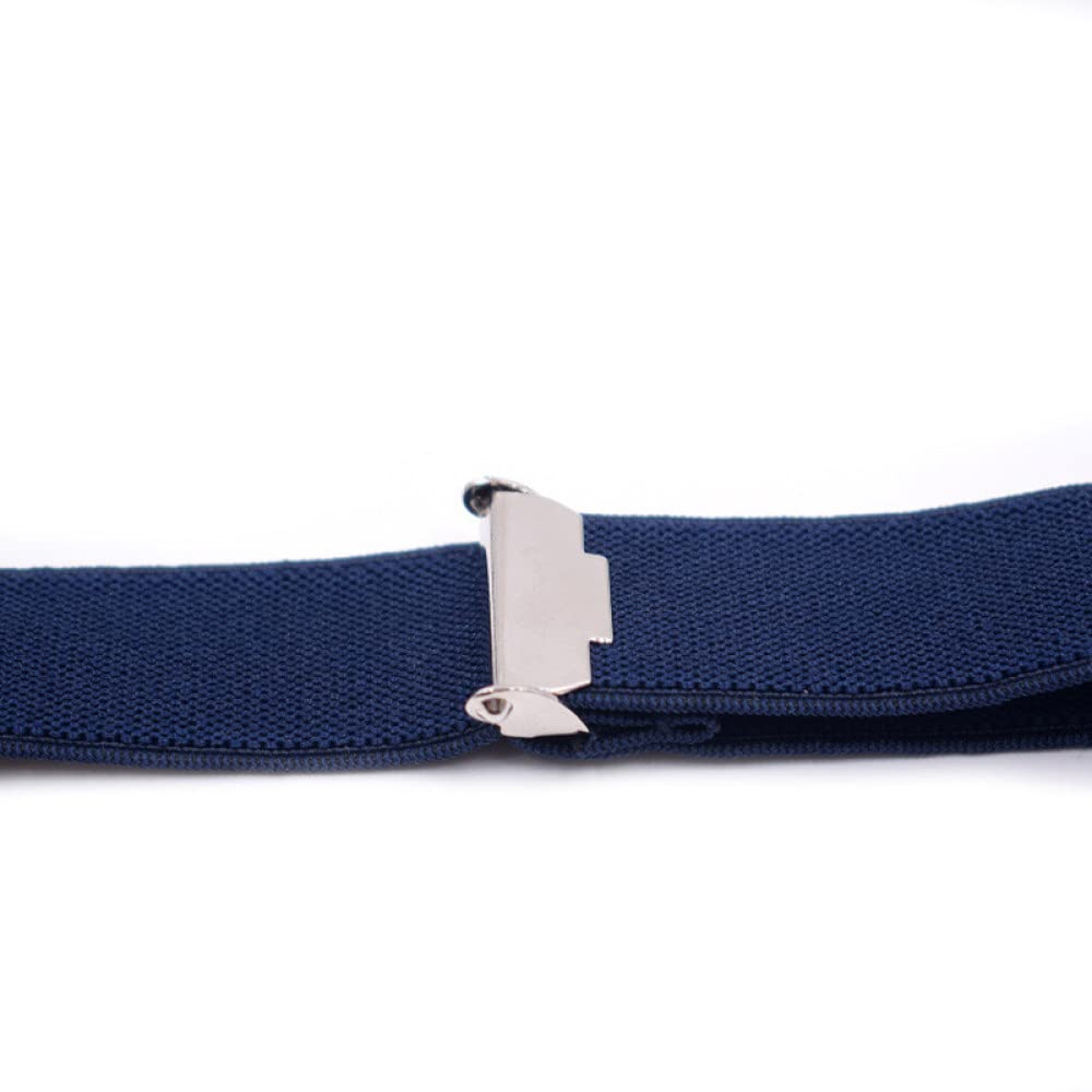 Bretelle uomo, bretelle uomo, Bretelle 4Clips Bretelle Fermagli Ambientali Bretelle Elastiche for Ragazze 2.5 * 120Cm Accessori