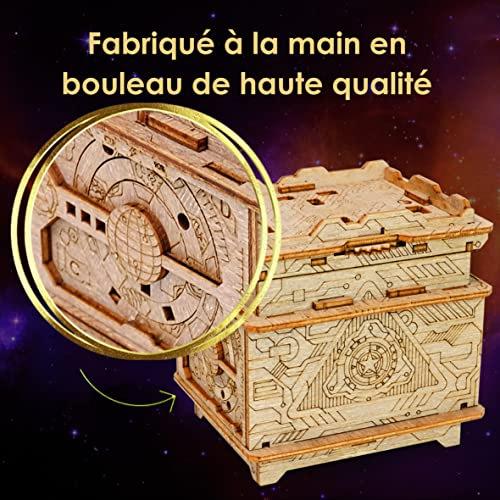 ESC WELT Orbital Box - Emballage Cadeau pour de l'argent, des Bons et des Cartes Cadeaux - Convient comme Cadeau d'anniversaire & Mariage - Boîte Cadeau Personnalisable pour la Première Communion - Image 6