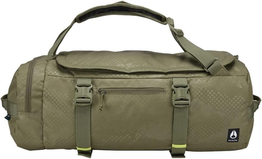 NIXON Escape Duffel 60L Olive Dot Camo Clothing, Shoes & Jewelry