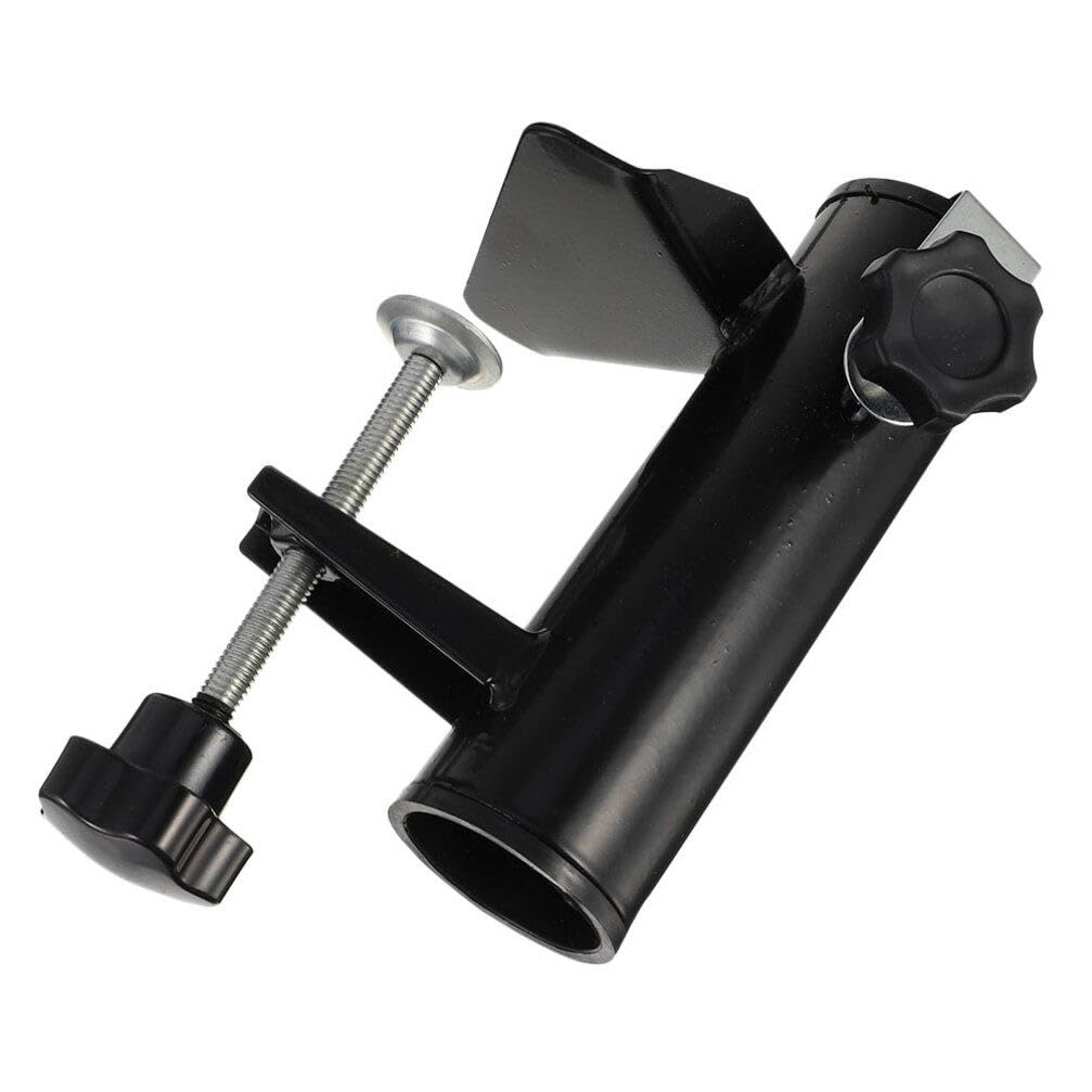SUPVOX Patio Umbrella Stand Mount Parasol Clip Bench Umbrella Holder Fixed Clip for for Deck Desk Dock Beach Courtyard Balcony Boat