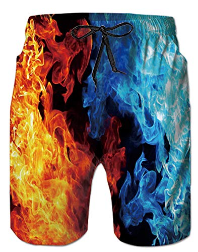 Spreadhoodie Bañador Hombre Chico Playa Poliéster Pantalon Corto Hombre Deporte Vacaciones Secado Rápido Bañadores Natacion Ligero Moda Shorts XXL