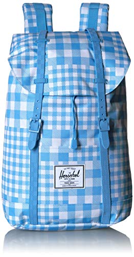 Herschel Retreat バックパック, ギンガム・アラスカン ブルー, Classic 19.5L, リトリート バックパック