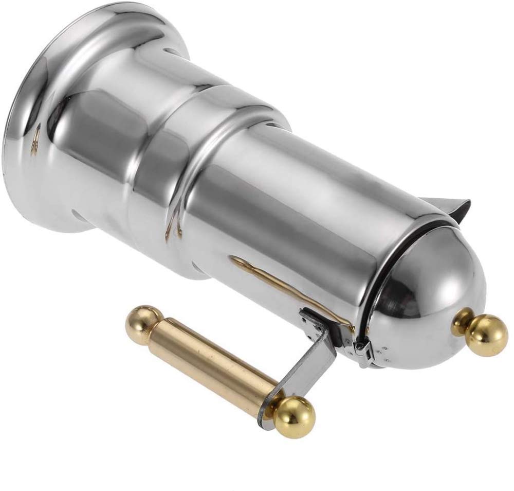 CLQ Moka-Pot Espresso-Kaffeemaschine Aus Edelstahl Moka Pot Mit 4-Tassen-Sicherheitsventil