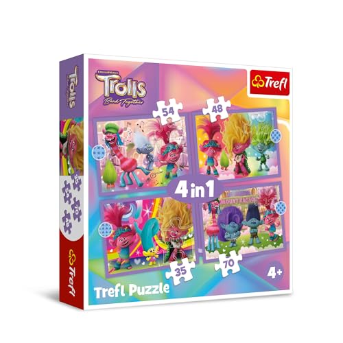 Trefl – Trolls Band Together, Abenteuer der Bunten Trolle – Puzzle...