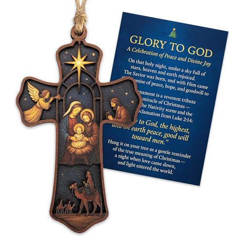 Christmas Ornament 2025 - Christian Christmas Ornaments - Religious Christmas