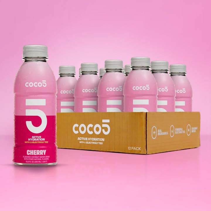 Amazon.com : Coco5 Clean Sports Hydration Cherry Flavor | 100