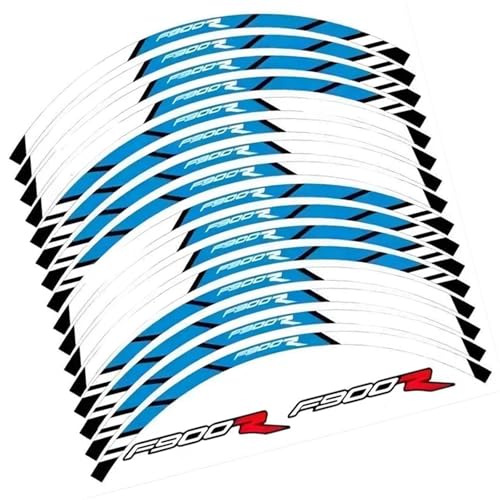 Roue moyeu BMW F900R visible la nuit : stickers étanches 17"