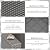 Oakcloud 7-Piece Outdoor Patio Furniture Sofa Set Grey Rattan Wicker Sectional Conversation Sets with Glass Top Table and Cushions(Grey)