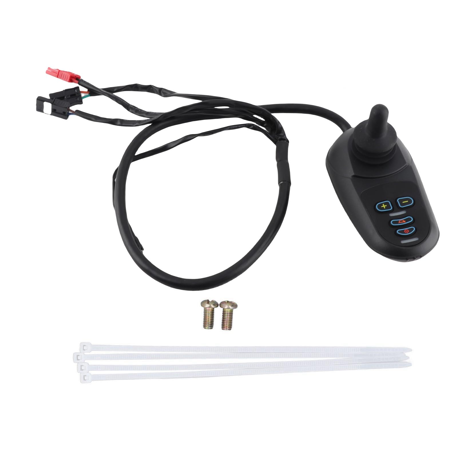 Power Wheelchair Joystick Controller 24V DC 50A Brushed Motor with 4 Keys