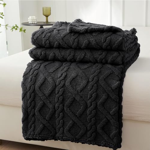 Mezzar Couverture Polaire, Plaid Couverture Lit Douillette, Plaid Canapéen Flanelle Chaude pour Toutes Les Saisons (Noir, 130 * 150CM) Mezzar Couverture Polaire, Plaid Couverture Lit Douillette, Plaid Canapéen Flanelle Chaude pour Toutes Les Saisons (Noir, 130 * 150CM)