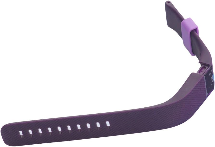 etoper Replacement XLarge wrist Band for Fitbit Charge HR Wireless Activity Wristband Watch Fitness Tracker WatchBand/Band Silicone Accessories Purple