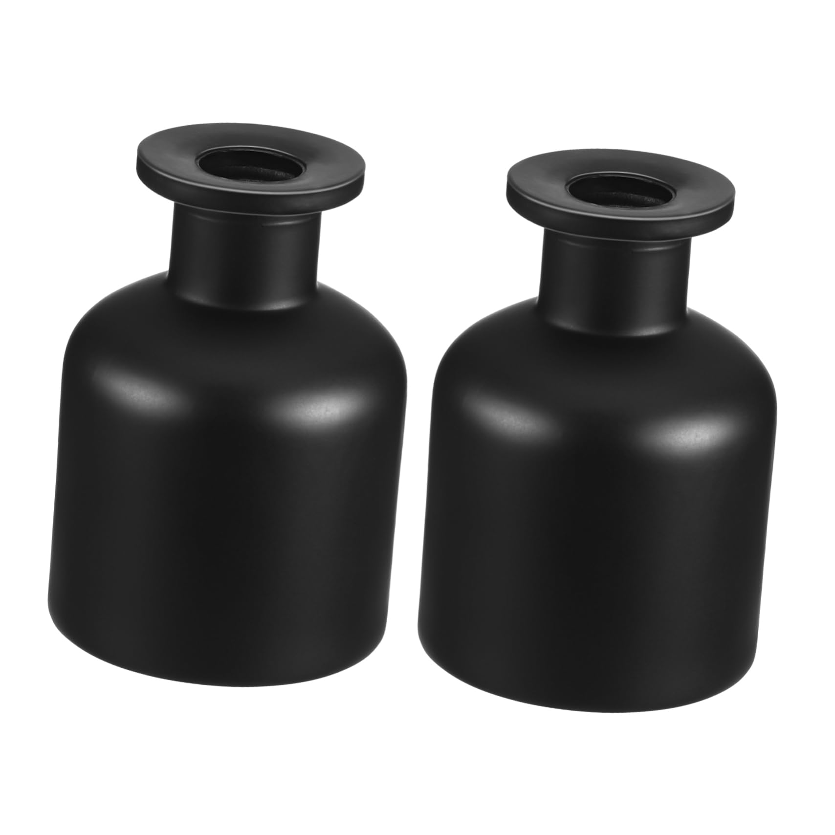 Milisten 150ml Empty Glass Diffuser Jars Classic Shape Perfume Diffuser Containers for Bottles