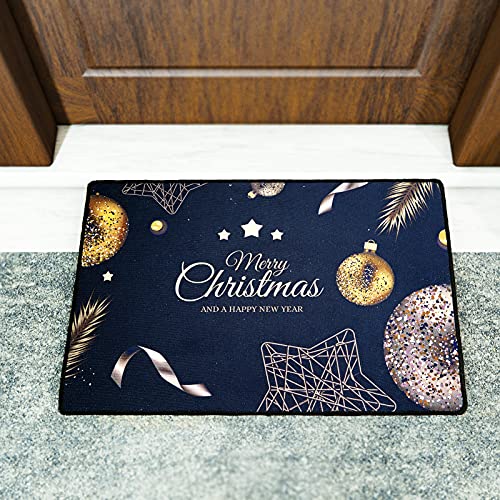Non-Slip Christmas Rugs 28x19.8 Inch Christmas Door Mat Holiday Rugs ...