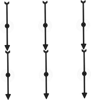 6pcs Rotating Suction Cup Arrow Game Pieces for Classroom