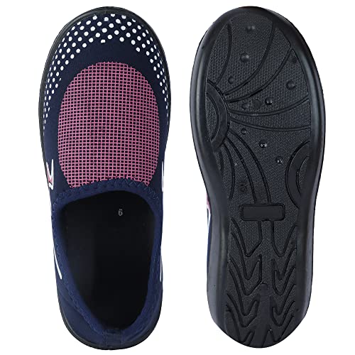 Image of Aedee Women's Running Shoe II Sneakers, Bellie LoaferII Walking,Gym,Training,Casual,Sports Shoes (LY953-PINKP)