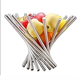 100% nagelneue Qualität; Dies ist ein ausgezeichneter dekorativer Obstkorb. Er ist leicht zu reinigen, indem der Schmutz mit einem feuchten Schwamm / Tuch abgewischt wird.