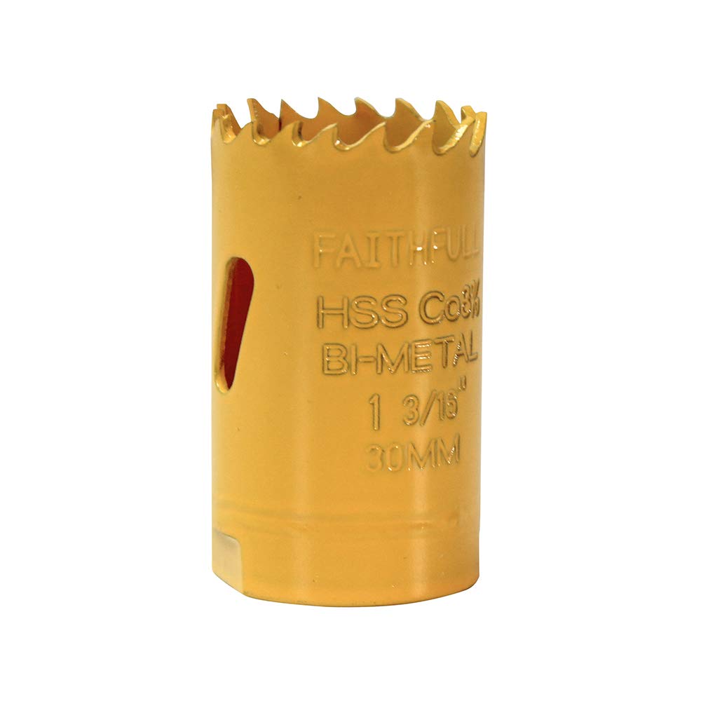 Faithfull Bi-Metal Cobalt Holesaw 30mm Faihsvp30 from B&Q