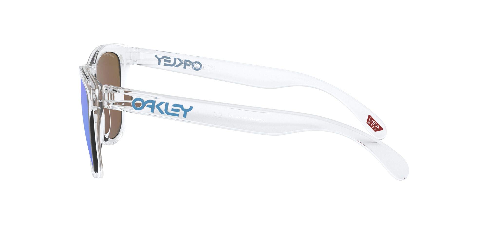 Oakley OO9245 Frogskins Low Bridge Fit kwadratowe okulary przeciwsłoneczne