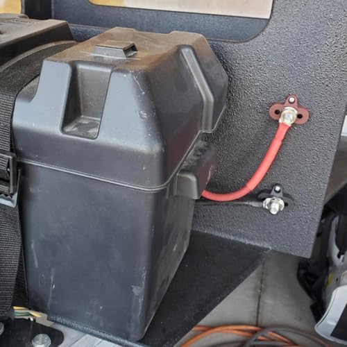 Kit de terminales de batería de 3/8" Ampper M10 para sistemas eléctricos de barcos y caravanas 3