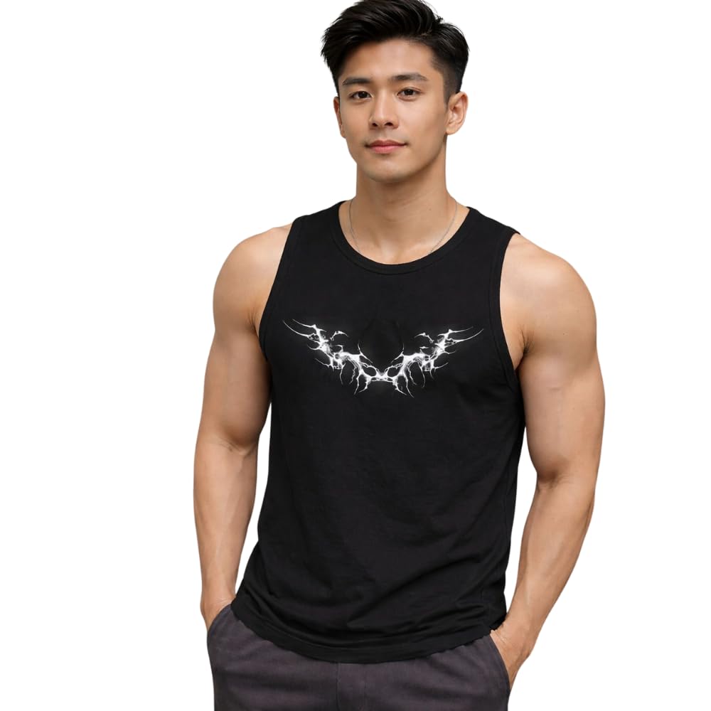 Men Sleeveless Tank Top Athletic Gym Vest Round Neck Inner Fit Cotton Blend Workout Under Wear for Training Fitness Sports... - Review, Price and Buying Guide