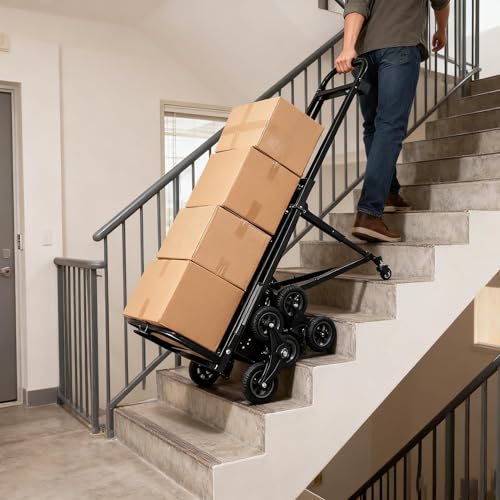 Carretilla para escaleras resistente con ruedas 460 lbs miniatura 5