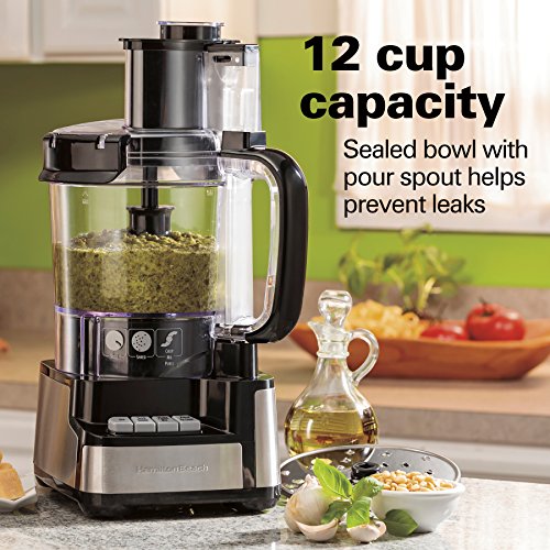 Hamilton Beach 12-Cup Stack and Snap Food Processor (70725A) Hamilton Beach 12-Cup Stack and Snap Food Processor (70725A)