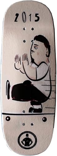 Miniatura 2 de NOAHWOOD Wooden 35X97mm Deck Fingerboards Noah Team 10S PRO Hand Mould Made Short Nose Short Tail Deck34mm Old School King Silvery TrucksNW Handmade