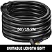 Mophorn 50Ft 40 Amp RV Extension Cord Durable Premium Power Cord RV 40 Amp Extension Cord Copper Wire RV Cord Power Supply Cable for Trailer Motorhome Camper