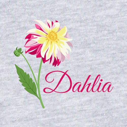 CafePress Dahlia Flower Plant Cute Infant Bodysuit Baby Romper Dark2