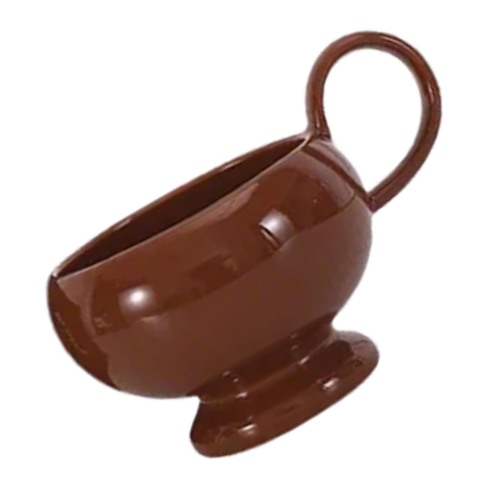 carotoe 280ml Ceramic Coffee Mug with Unique Shape and Portable Handle Drinkware Ideal for Students and Professional Trendy Student Mug