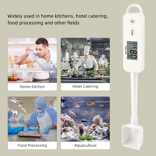 Détection de contenu en sel précise avec le testeur numérique LCD portable - 3