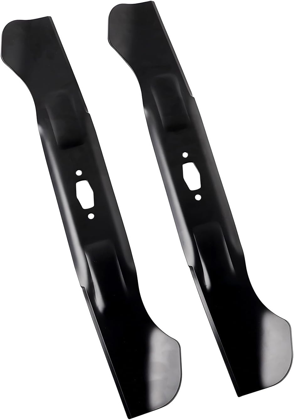HQPASFY 742-05510 High Lift Lawn Mower Blades, Compatible with 46" Deck Cub Cadet, MTD, Crafts Man, Troy Bilt for Riding & Zero-Turn Mower Blades, Replace OEM 742P05510 CMXGZAM110192, 2 Pack
