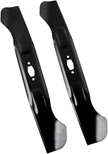 HQPASFY 742-05510 High Lift Lawn Mower Blades, Compatible with 46" Deck Cub Cadet, MTD, Crafts Man, Troy Bilt for Riding & Zero-Turn Mower Blades, Replace OEM 742P05510 CMXGZAM110192, 2 Pack