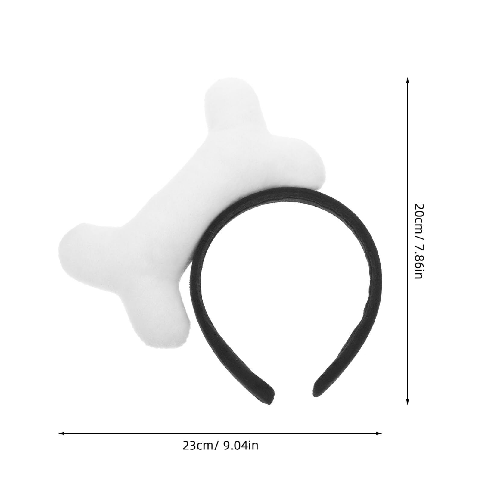 Luxshiny Bone Headband Halloween Party Hairband Cute Costume Headpiece Flexible Hair Hoop for Kids and Adults Role Play - Image 4