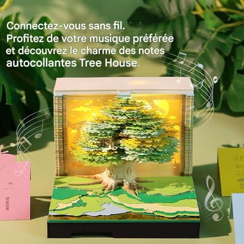 Calendrier 3D 2026 et bloc-notes de bureau pour enseignant et etudiant