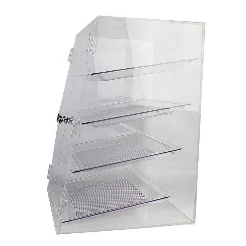 Escaparate de panadería de 3 niveles