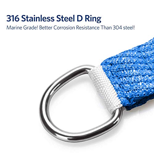 image for Quictent 26 X 20 ft 185G HDPE Rectangle Sun Shade Sail Canopy 98% UV B