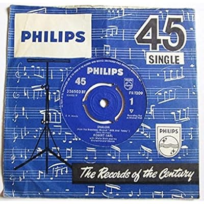 Robert Earl - 7" UK 45 - Shalom / When You're In Love, 326503 BF